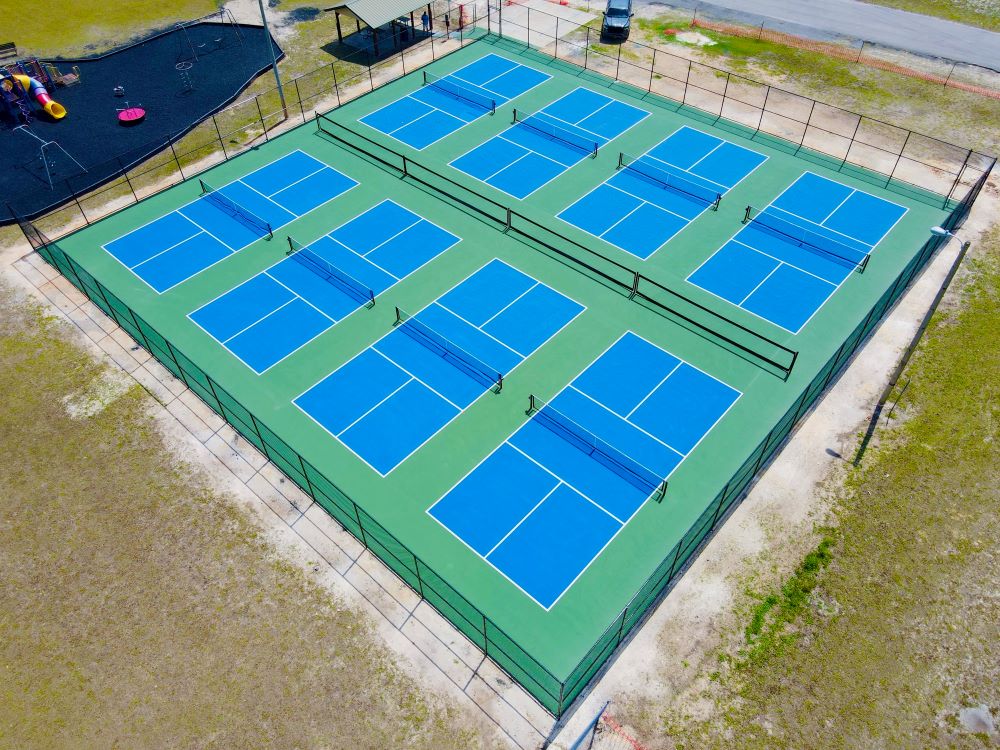 Sơn sân pickleball 2 lớp USA DECOTURF